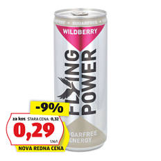 Energijska pijača, gozdni sadeži