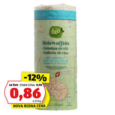 Vaflji, riževi slani