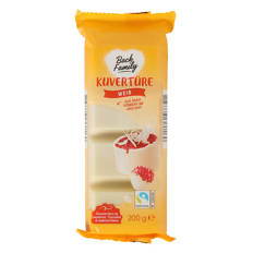 Glassa, cioccolato bianco