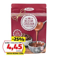 Mlečne čokoladne kapljice