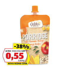 Ovsena kaša, mango-pomaranča