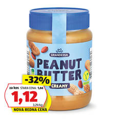 Arašidov namaz, kremast