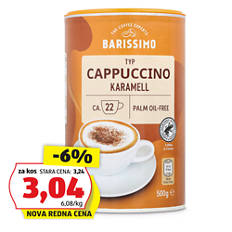 Cappuccino, karamela