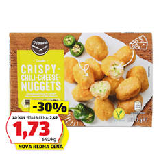 Hrustljavi prigrizek, chili medaljoni