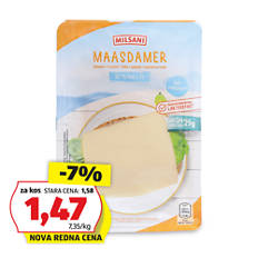 Lahki sir v rezinah, maasdamer