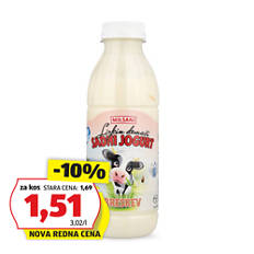 Sadni domači jogurt, breskev