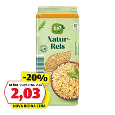Bio riž, naravni