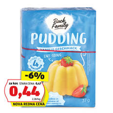 Prašek za vaniijev puding