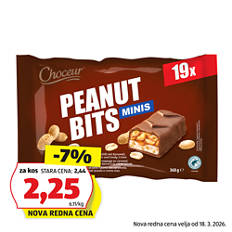Mini čokoladice, Peanut