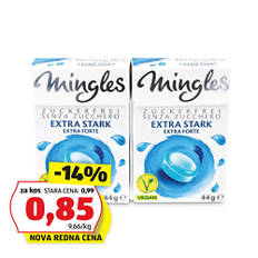 Mingles bonboni, ekstra močni