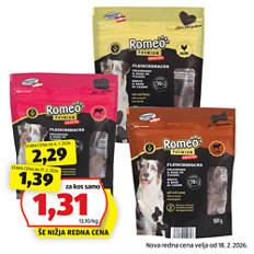 Priboljški za pse, govedina