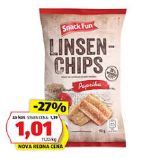 Lečin čips, paprika