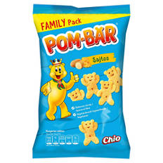 Pom-Bär burgonyasnack, sajtos, 100 g