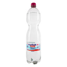 Ízesített szénsavas ásványvíz, málna, 1,5 l