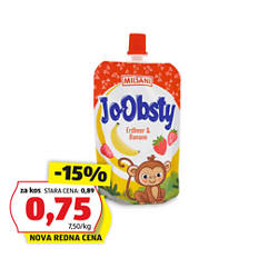 Jogurtova sadna kaša, jagoda-banana