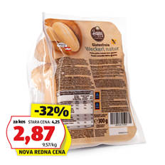 Štručke brez glutena, bele