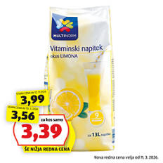 Vitaminski napitek, limona