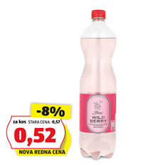Grenka gazirana pijača, Wild Berry