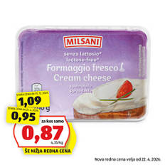 Sirni namaz, brez laktoze