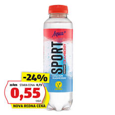Športni napitek, brusnica