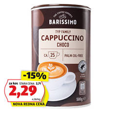 Cappuccino, čokolada