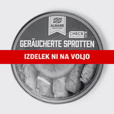 Prekajene papaline, z limono