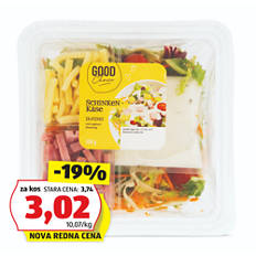 Solatna skleda, šunka-sir