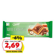 Mlečna polnjena čokolada, karamela