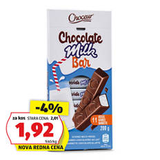 Čokoladne palčke, mlečna krema