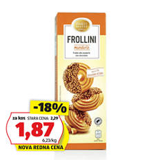 Brizgani keksi, mandelj