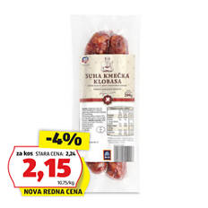 Suha domača klobasa