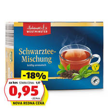 Črni čaj mix, Selection