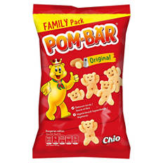 Pom-Bär burgonyasnack, sós, 100 g