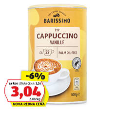Cappuccino, vanilja