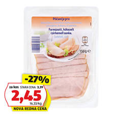 Lahki narezek, narezana šunka