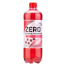Vitaminital ZERO málna-eper ízű B-vitaminokkal és cinkkel, 0,75 l