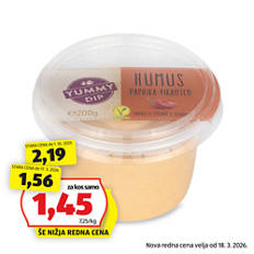 Premium humus, pikant