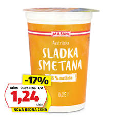 Sladka smetana