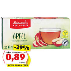 Sadni čaj, jabolko