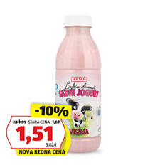 Sadni domači jogurt, višnja