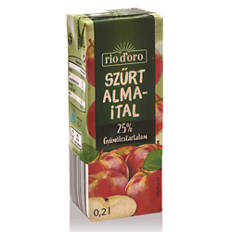 Almaital, 25 % gyümölcstartalommal, 0,2 l