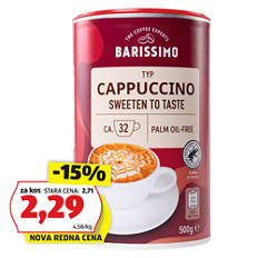 Cappuccino, karamela