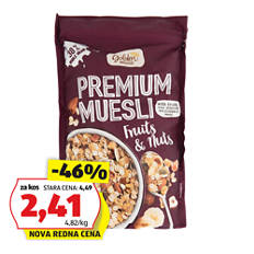 Premium muesli, sadni