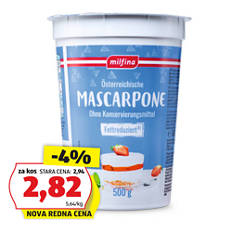 Mascarpone, lahki