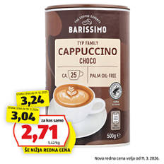 Cappuccino, čokolada