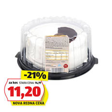 Sveža torta, piškotek