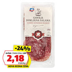 Goveji narezek, goveja salama