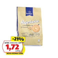 Keksi brez dodanega sladkorja, ovseni