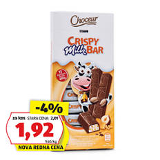 Čokoladne palčke, hrustljavo polnilo