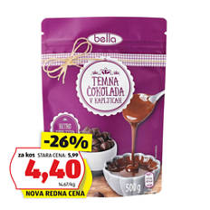 Temne čokoladne kapljice